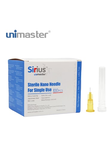 Unimaster Mezoterapi İğnesi 34 G X 2,5 Mm 100 Adet