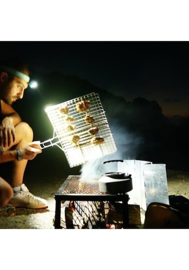 Ateş Üstü Midi Izgara - Taşıma Çantalı Siyah