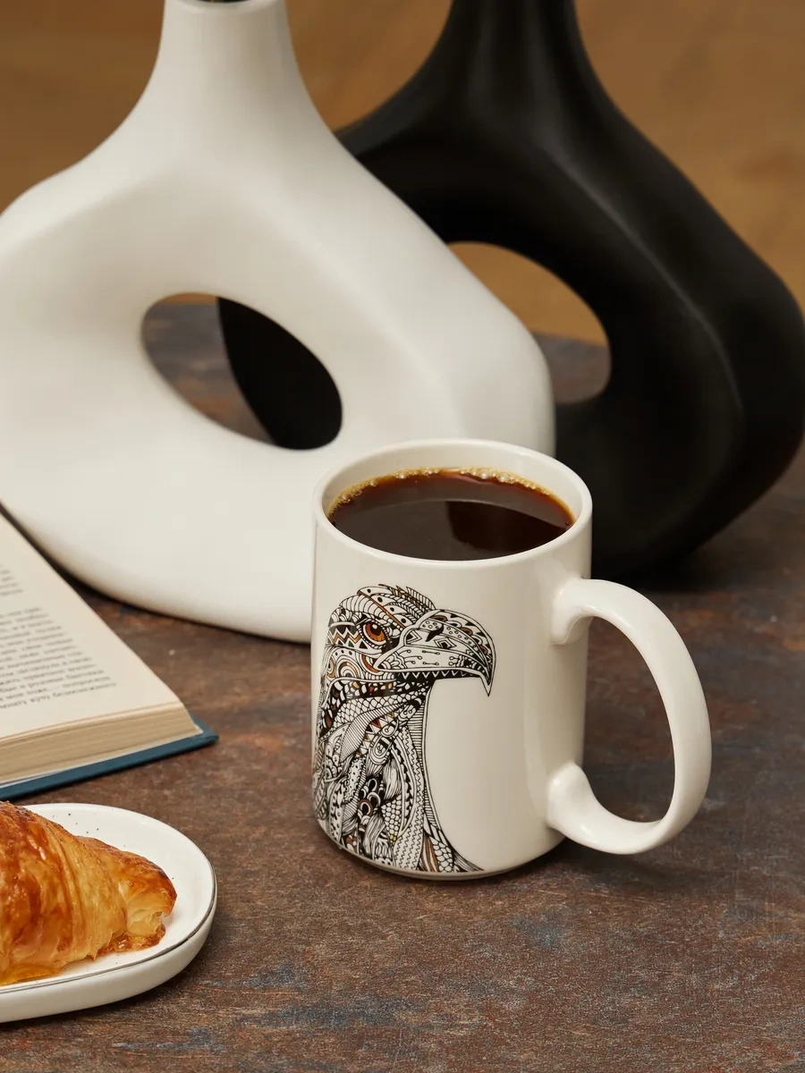 Lefard Çay Ve Kahve İçin Porselen Bardak 500 Ml 164707813 Siyah