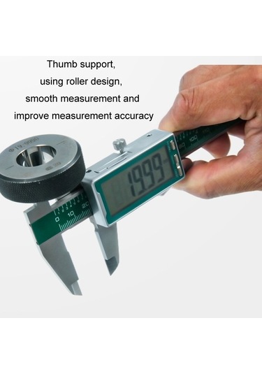 Dancemonkey Paslanmaz Çelik Tam Ekran 0-150mm Vernier Kumpas Yeni Tasarım Diğer