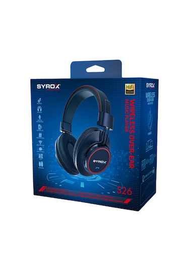 Syrox S26 Bluetooth Stereo Kulak Üstü Kulaklık