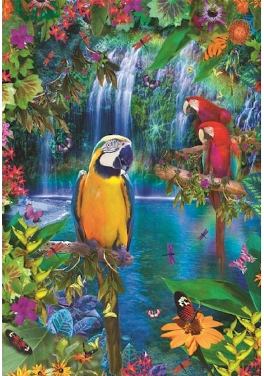 Educa 500 Parça Puzzle Bird Tropical Land