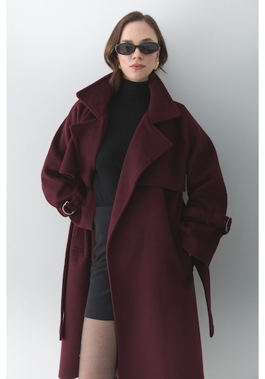 Bordo Vorkuta Kuşaklı Kaban - 407007 Bordo