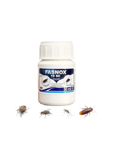 Fasnox 10sc Kokarca Hamamböceği Karasinek Etkili Haşere İlaci 50 Ml
