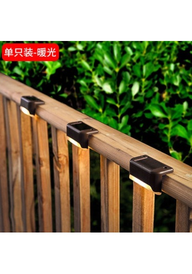 Moveevo Siyah Kasa Islak Işık Güneş Enerjili Dış Mekan Merdiven Balkon Çit Aydınlatması Duvar Lambası Diğer