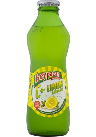Beypazarı C Vitaminli Limon Aromalı Maden Suyu 200 Ml X 24 Adet