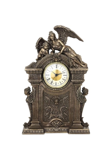WISE Veronese Serisi-WISE MELEKLI SAAT-32,5*20*9 CM
