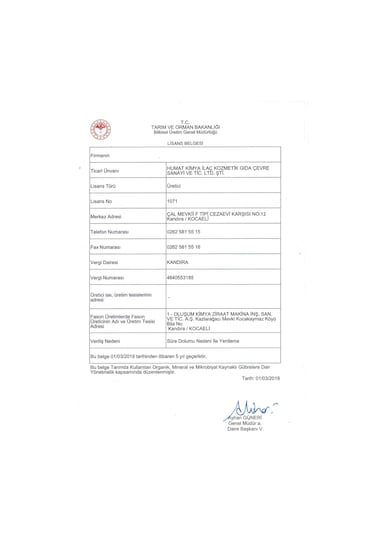 Humata Leo (Leonardit) Humik Asit 25 KG