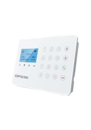 Opax-575 Gprs/Gsm/Sms/Wıfı Alarm Paneli Ve Bgr-08 Kablosuz Siren