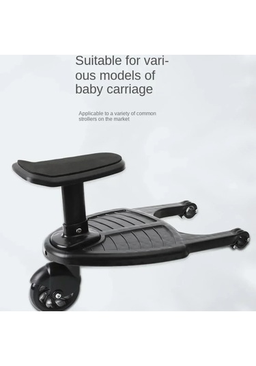 Evrensel Pram Basamak Plakası Adaptörü 2. Çocuk Bebek Scooter