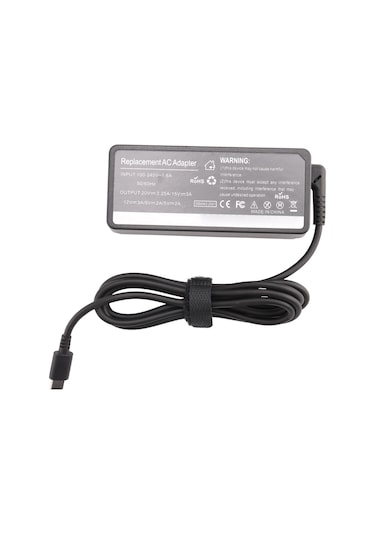 20v 3.25a 65w Usb Type C Dizüstü Bilgisayar Cep Telefonu Güç Adaptörü Lenovo İçin