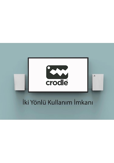 Playstation 5 Duvar Standı Yerden Tasarruf Rahat Hava Akışı Gamin