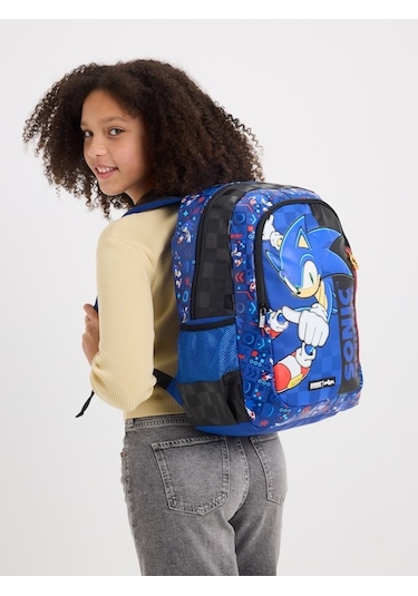 Smiggle - Sonic Klasik Okul Sırt Çantası Diğer