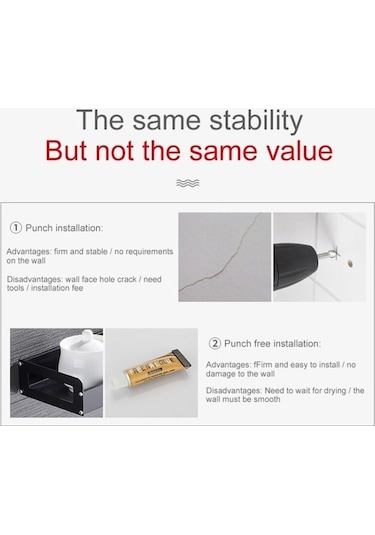 Pazly Mutfak Çok Fonksiyonlu Duvara Asma Tutucu Baharat Saklama Rafı, Küçük Ve Pratik Beyaz