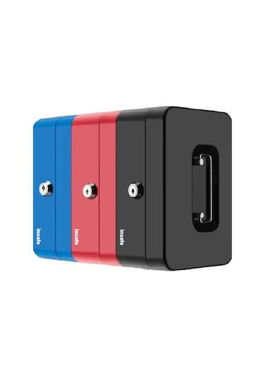 İnsafe ISCYFC20 Büyük Boy Bozuk Para Kasası Siyah