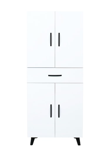 Alesta Life 4 Kapaklı Çekmeceli Banyo Dolabı Beyaz