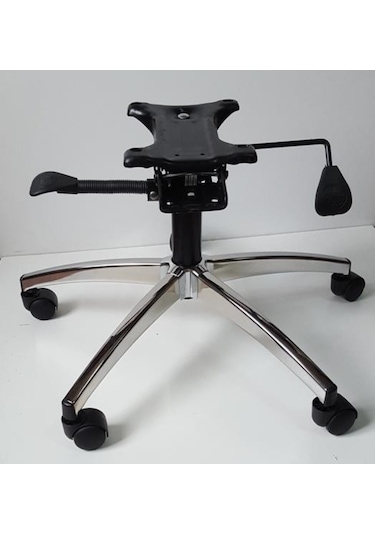 Kamusalmarket Makam Sandalyesi Yıldız Ayağı Çift Kollu Kuyruklu Mekanizma Çap 7