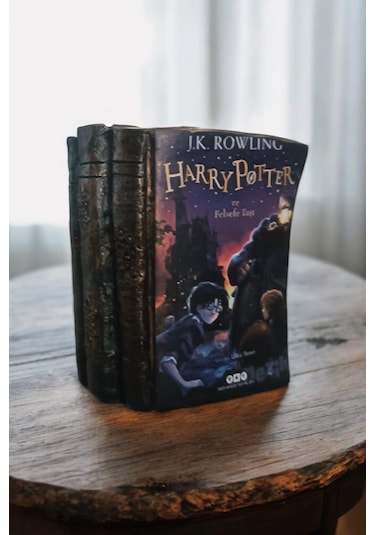 Harry Potter Ve Felsefe Taşı Kitabı Şeklindeki Kalemlik 10x8 Cm