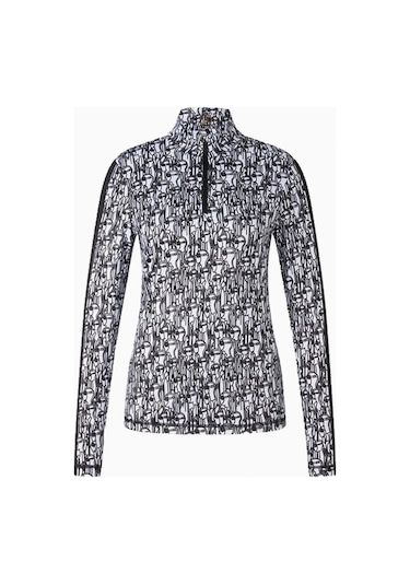 Bogner Sport First Layer Beline Termal Kadın Kayak Içlik İçlik Siyah-beyaz