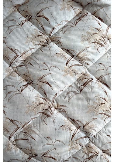 Alla Turca Çift Kişilik 4 Yastık Kılıflı Lastikli Çarşaflı Çift Taraflı Desenli Uyku Seti-natura Sütlü Kahve Sütlü Kahve