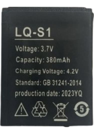 Gt08-dz09-v8-a1-u8-t500 Akıllı Saat Bataryası Pili 380 Mah Senalstore
