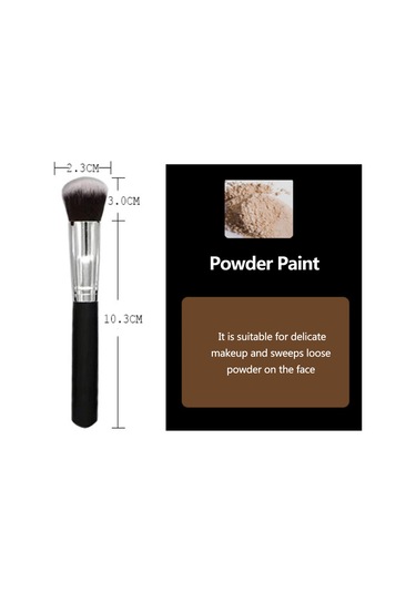 Teltree 10'lu Profesyonel Makyaj Fırçası Seti - Yumuşak Yapay Lifli, Cilt Dostu, 5 Büyük 5 Küçük Fırça