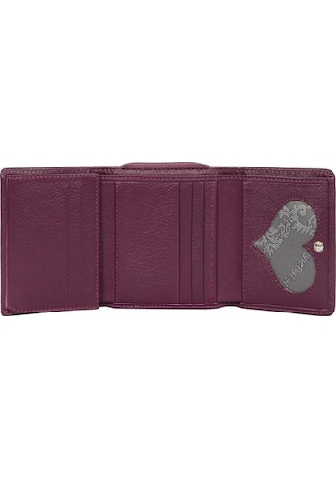 Cengiz Pakel Hakiki Deri Kadın Cüzdan-Portföy 65210-Mürdüm (434140365)-65210-Mürdüm