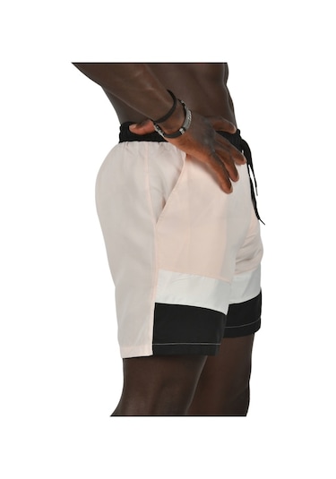 Deepsea Erkek Pudra Micro Kumaş Fileli Deniz Şortu 003 Deepsea Erkek Pudra Micro Kumaş Fileli Deniz Şortu 003