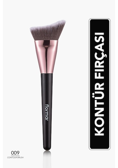 Flormar Ucu Eğimli Elips Kontür Fırçası - Contour Brush - 009 - 8690604597741
