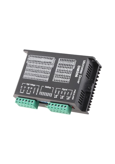 Dianziye Dm556 Bipolar Adım Motor Sürücüsü, 24-50v Dc, 1.0-5.6a Ayarlanabilir Akım, 200khz Darbe Frekansı, 42/57 Motorlar İçin