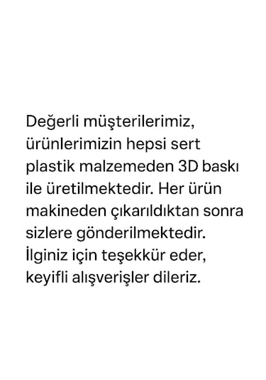 3d Baskı Beyaz Dekoratif Vazo 15 Cm Beyaz