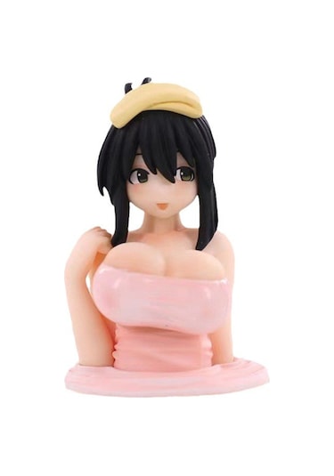 Geeksen Araba Dashboard Figürü: Yaya Mekanizmasıyla Sallanan Sevimli Dekoratif Aracı, Ev Ofis Masaüstü Oynatıcı Vitrin