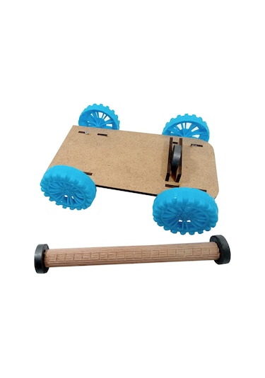 Ece Kendin Yap Mıknatısla Hareket Eden Araba Deney Seti Demonte