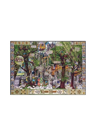 Masterpieces 1000 Parça Adventures Of Robin Hood Puzzle