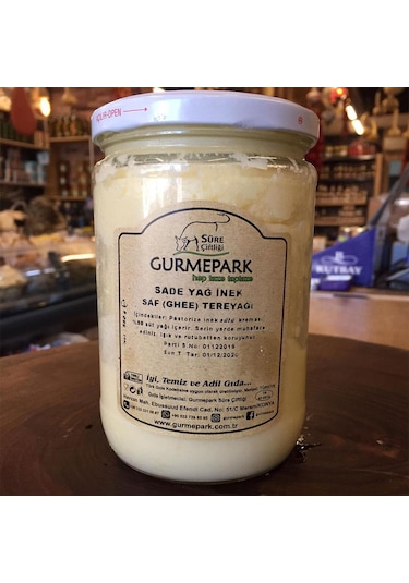 Gurmepark Tuzsuz İnek Tereyağ 550 G