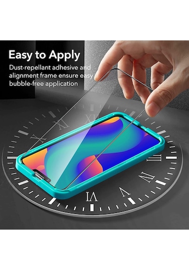 iPhone Uyumlu 14 Ekran Koruyucu Cam Zırh Tam Kaplar Rio Glass