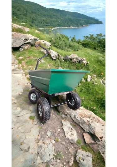 Hasfire Bahçe Arabası Büyük Model Çelik Kasa