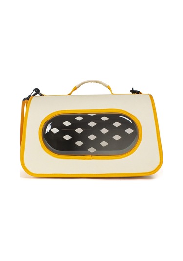 Geeksen Kedi Taşıma Çantası Şeffaf Pencere Ve Nefes Alabilir Delikler Seyahat İçin