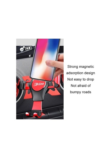 Tongxida Audi Araba A3/s3 İçin Güçlü Manyetik Telefon Tutucu, 1gümüş Stand Gümüş