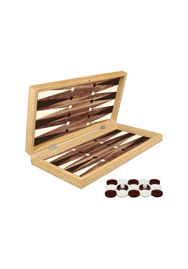 Yenigün Klasik Tavla Amerikan Cevizi Büyük Boy