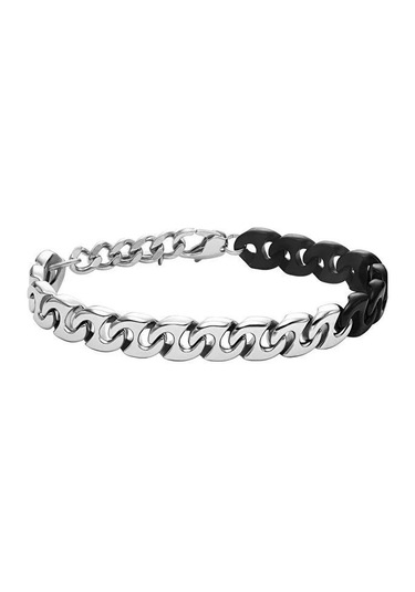 Diesel Djdx1572-931 Erkek Bileklik Siyah - Gri