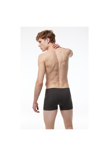 Malabadi Erkek Antrasit 5 Li Pamuk Elastan Boxer 5m074 Antrasit