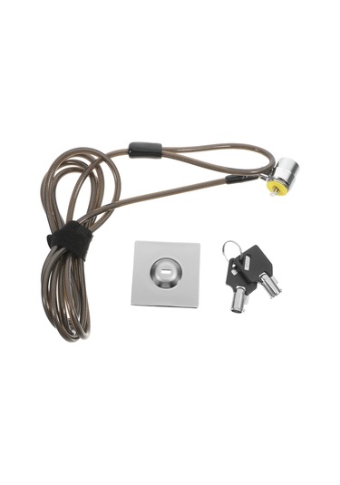 Genişletilmiş Çelik Çinko Alaşım Dizüstü Dizüstü Bilgisayar Kilidi Çinko Alaşım