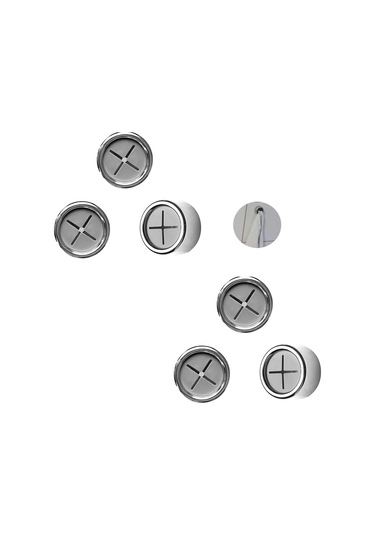 Havlu Tutucu Havlu Kancası, 6 Adet Yuvarlak Yapışkanlı Kanca Tutucu Havlu Tutucu Delmeden Çay Havlusu Tutucu Kendinden Yapışkanlı Havlu Tutucu Delmeden Banyo, Mutfak Ve Ev İçin Çok Renkli