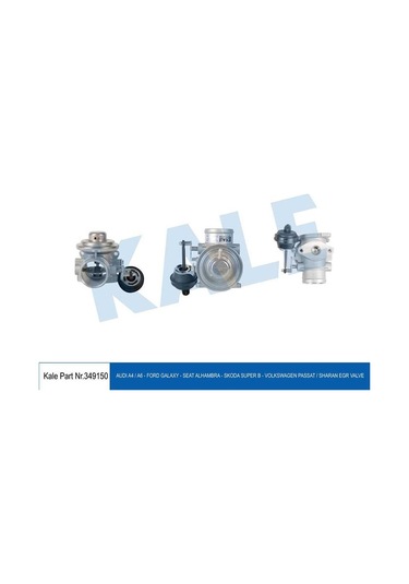KALE 349150 EGR VALFI PASSAT 99-05 A4 A6 00-05 PASSAT SUPERB 02-0