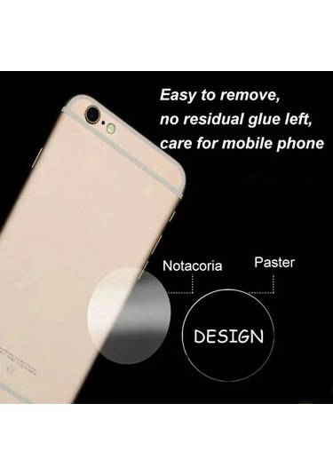 Wisdomselect A1688a1716a1706 Mıknatıs Tutucu Dağı Için Metal Plaka Güçlü Yapışkanlı Etiket İphone Uyumlu 12 11x7 8 Xiaomi Renkli Direksiyon P1d1op