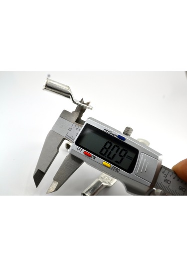 20 Adet Sıkmalı Kablo Pabucu Bakır 25mm M8 Kalaylı Skp