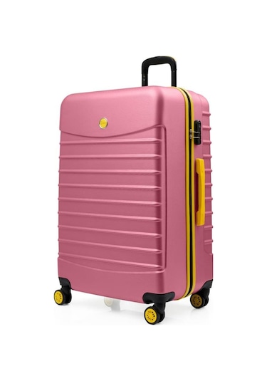 2'li Valiz Seti Büyük Boy - Orta Boy Pembe 1168 Pembe