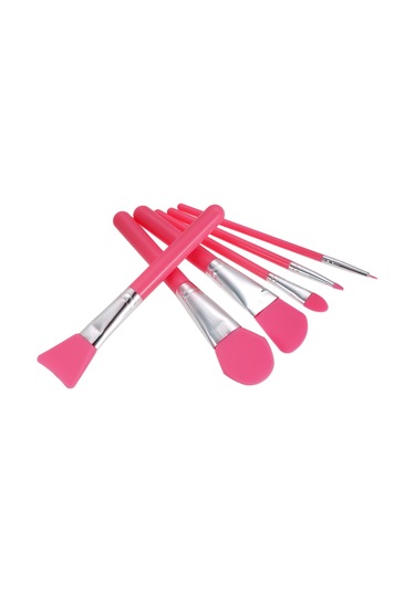 Shineyee 6'li Silikon Makyaj Fırçası Seti - Fondöten Ve Mask Uygulama Fırçaları, Dökülmez, Hafif Ve Ekonomik