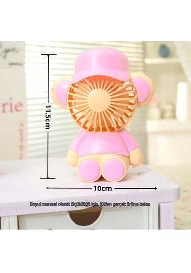 Aurora Sevimli Hayvan Şekilli Mini Yelpaze